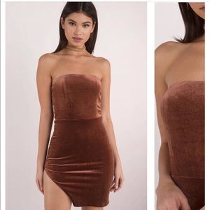 Suede Tobi dress